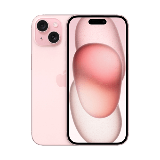 iPhpne 15 front and rear